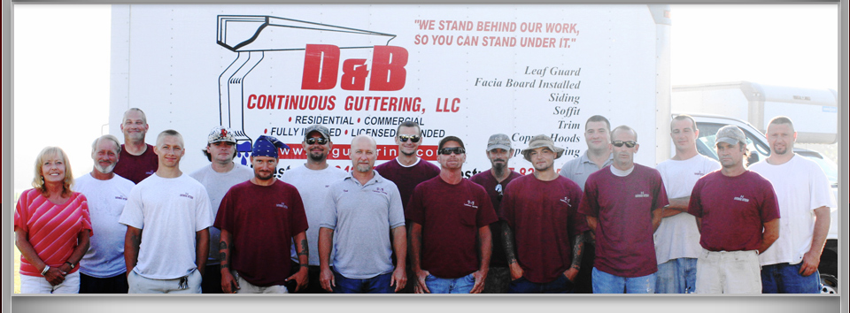 D&B Continuous Guttering in Indianapolis